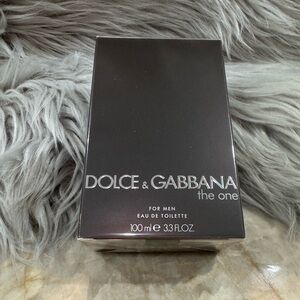 Dolce & Gabbana The One for Men 3.3 oz Men's Eau de Toilette Spray NEW & SEALED